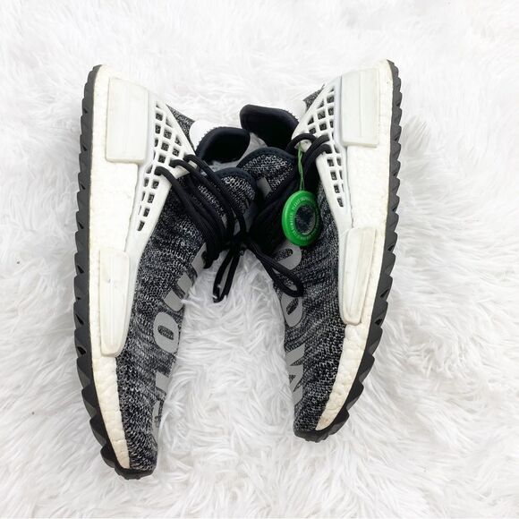 Adidas x Pharrell Williams Human Race NMD TR "Oreo" Sneakers - Picture 8 of 14
